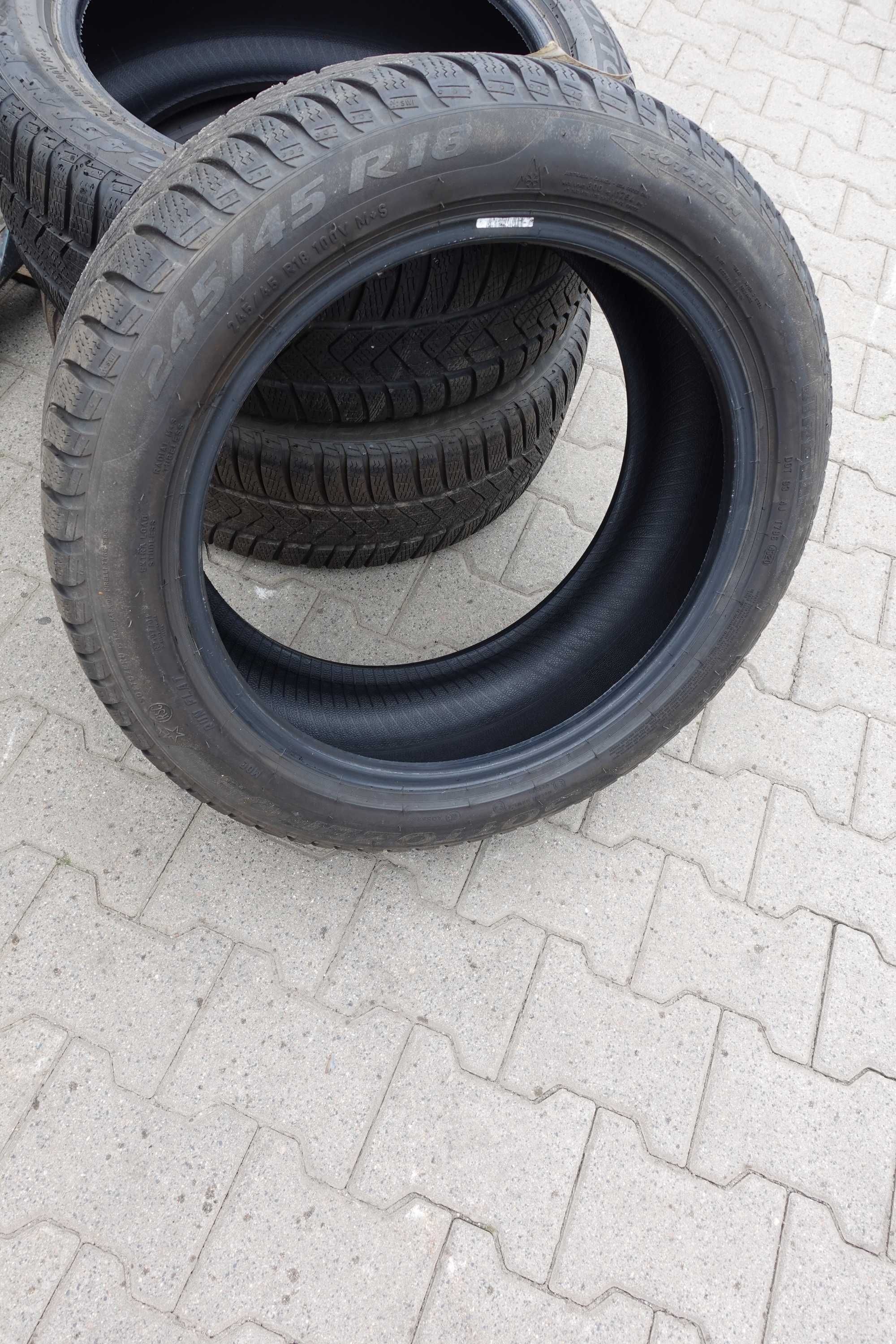 opony zimowe 245/45R18 Pirelli Run Flat