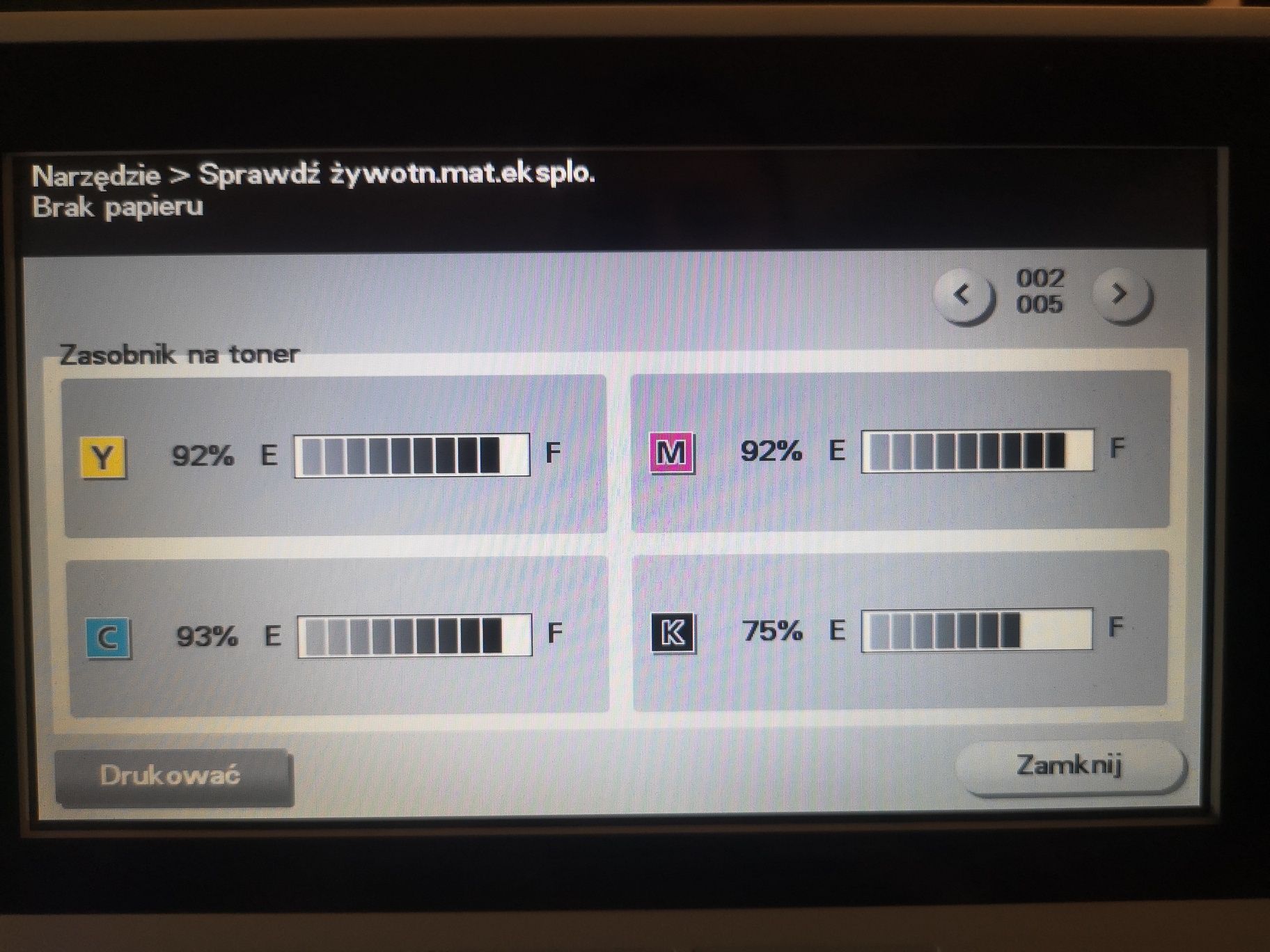 Bizhub c3350 jak NOWA 4tys!! Kopii Kserokopiarka Drukarka Skaner Kolor