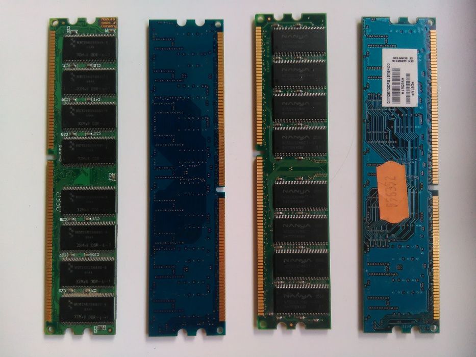 4 Memorias RAM 512 MB