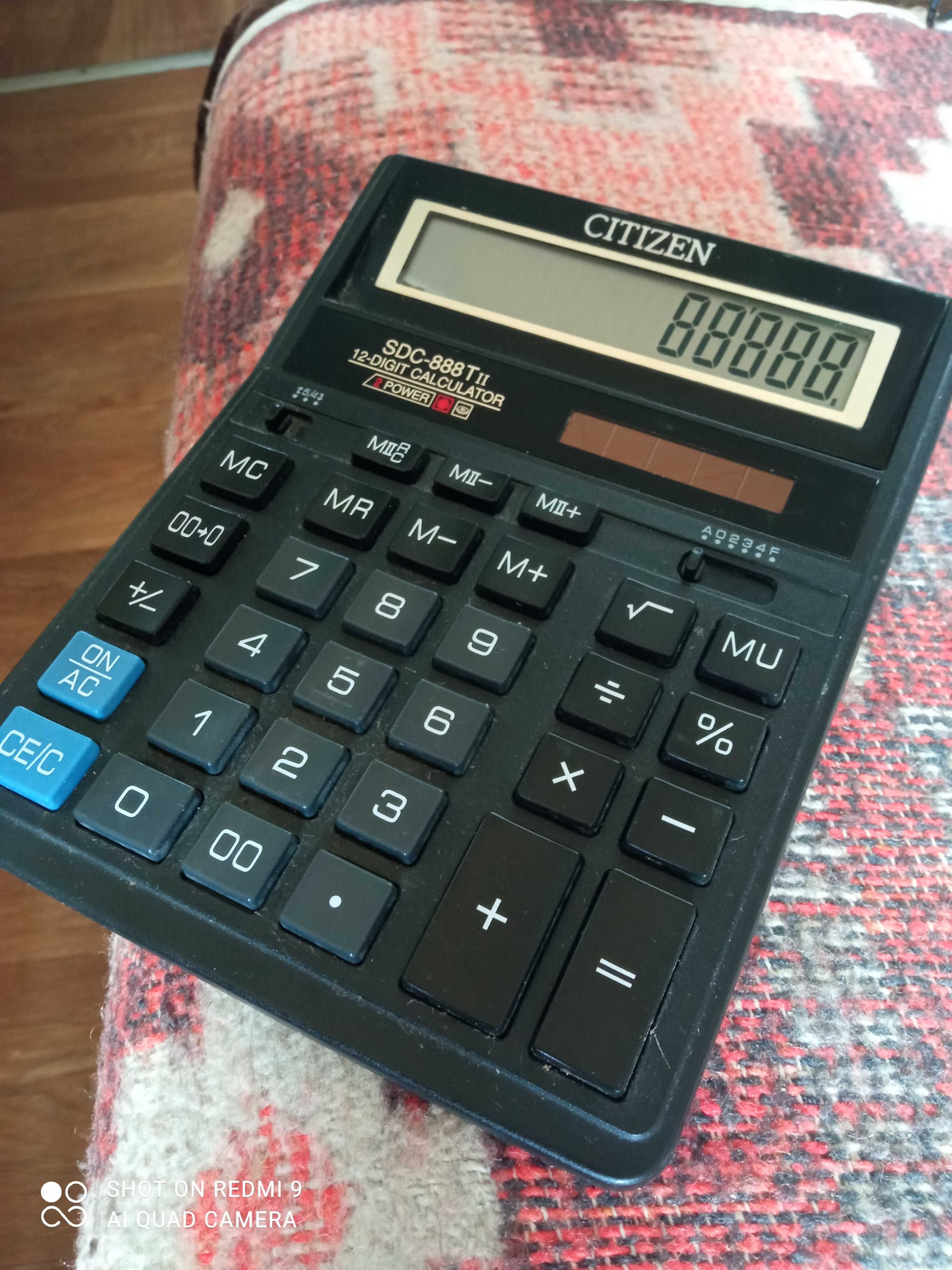 Калькулятор CITIZEN большой для бухгалтерии