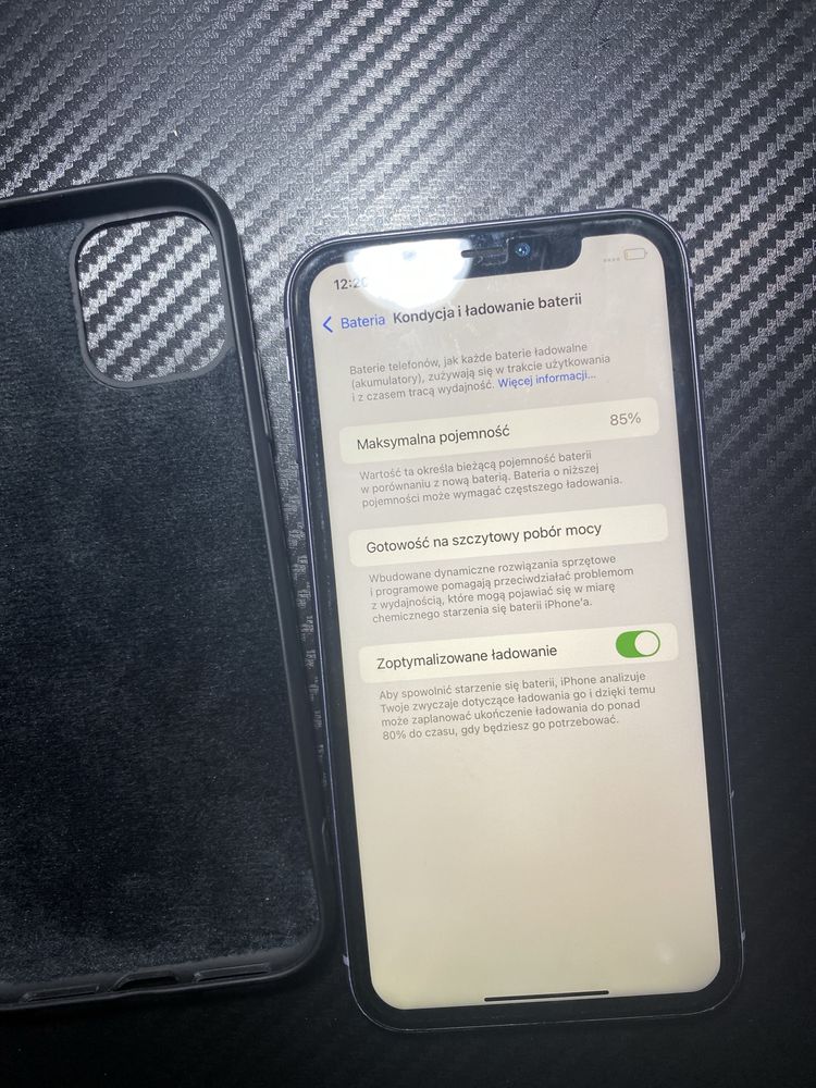 iphone 11 85% bateri