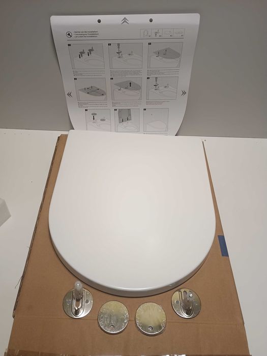 Deska sedesowa wolno opadająca bardzo dobra jakość