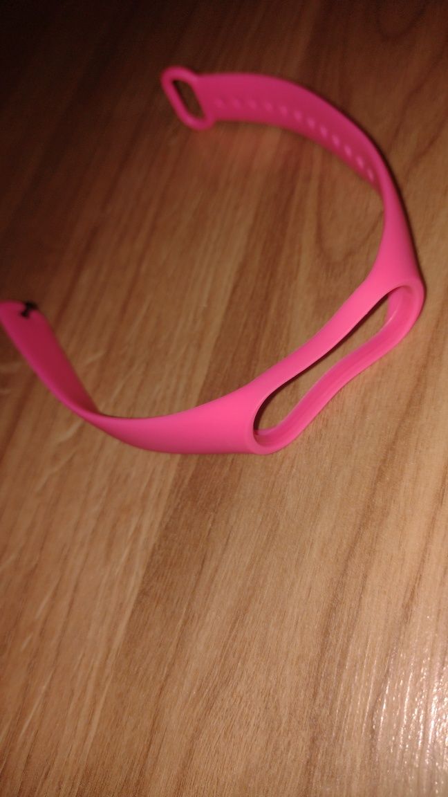 Różowy pasek do zegarka mi band 4/5/6