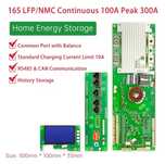 JBD SMART BMS 8S-16S 100A Bluetooth , CAN , RS485