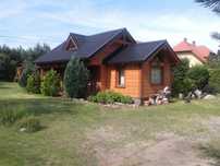 Domek Drewniany nad morzem. STEGNA .
