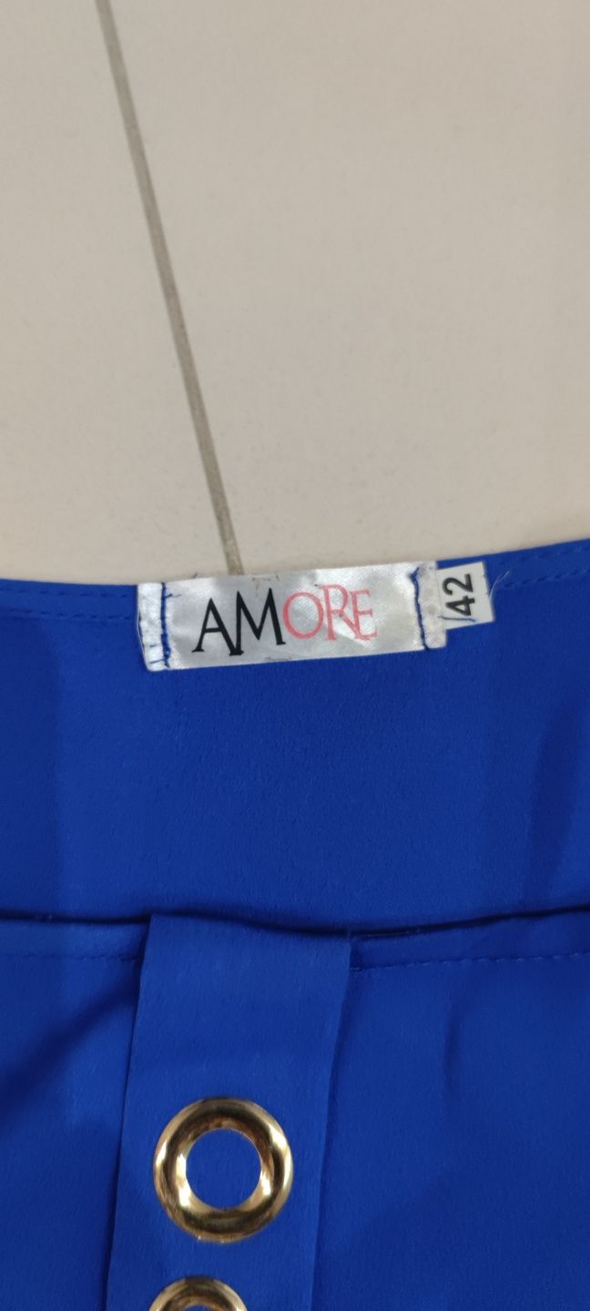 Nowa szafirowa bluzka Amore 42