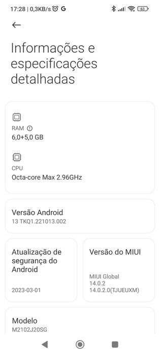 Poco X3 Pro 6Gb 256Gb+Capa+Bateria Nova+caixa+Desbloqueado!