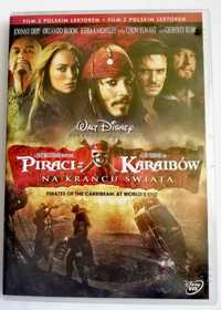 Piraci z Karaibów Na krańcu świata film dvd Johnny Depp