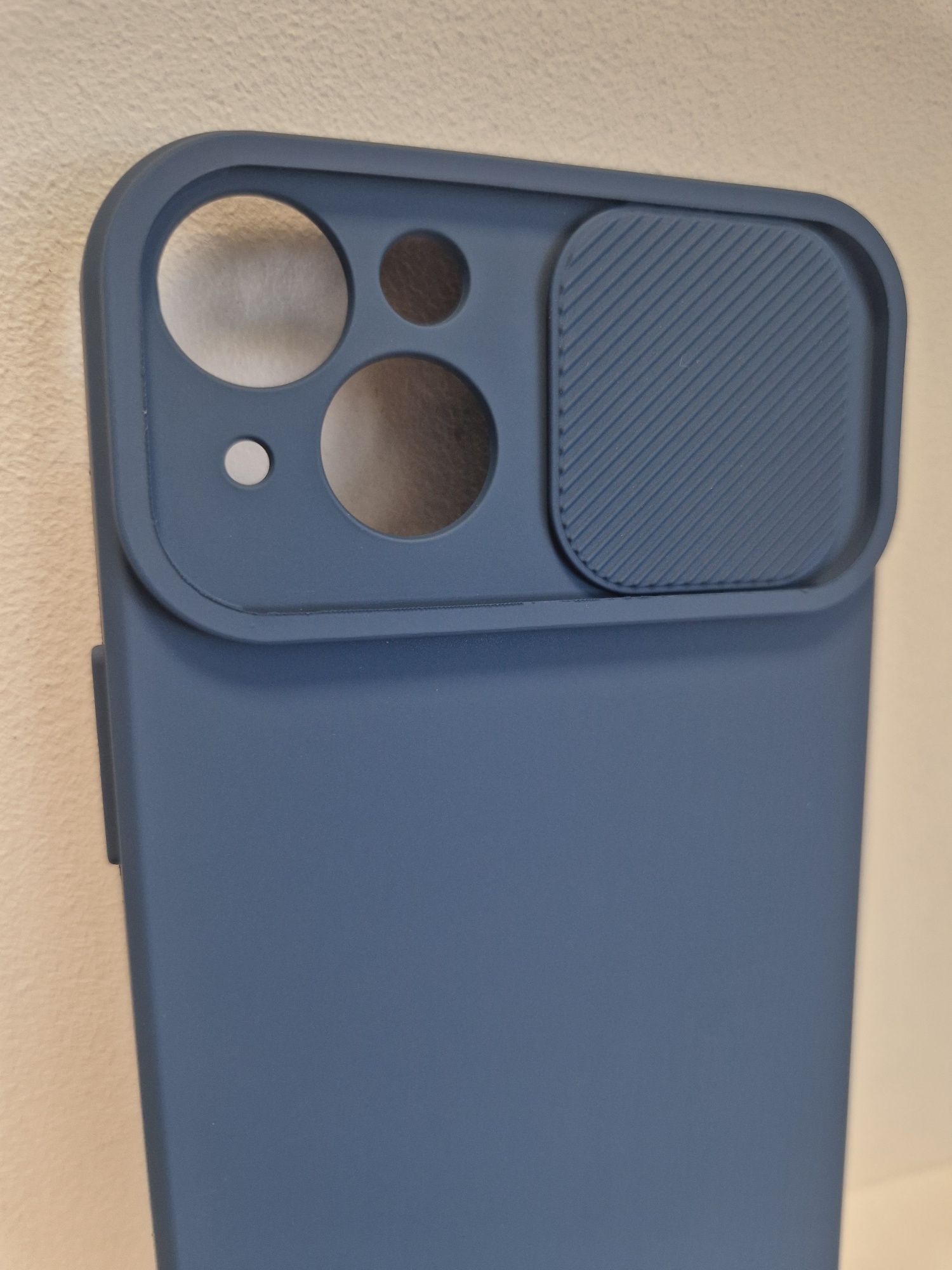 Camshield Soft do Iphone 14 Plus Granatowy