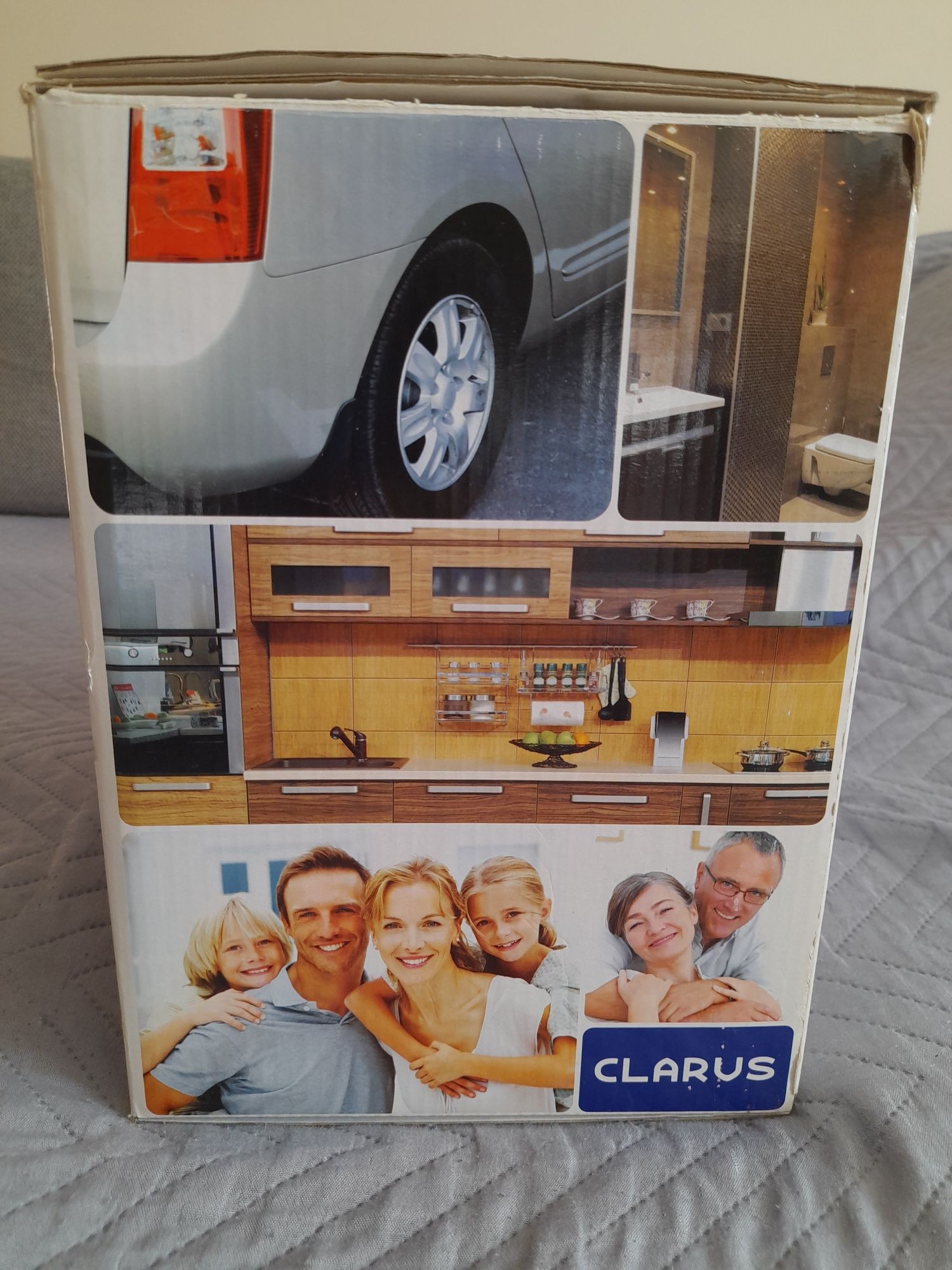 Oczyszczacz parowy Clarus z dozownikiem detergentu