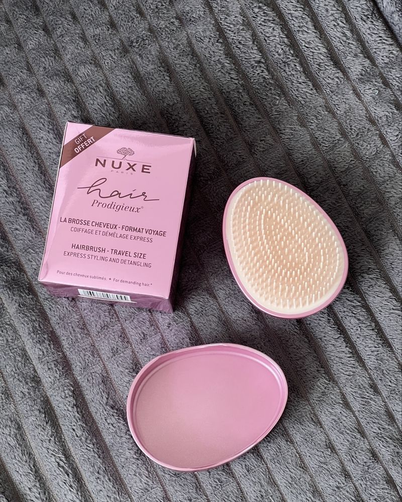 Nuxe Hair Prodigieux Nawilżające mleczko + szczotka