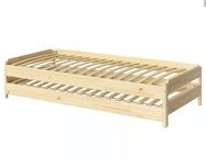 Ikea 2 camas UTÅKER 80x100
Cama empilhável, pinho, 80x200 cm