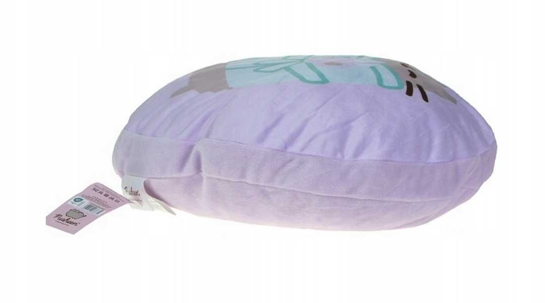 Poduszka kształtka koc polarowy Pusheen 150x200 młodzieżowy narzuta