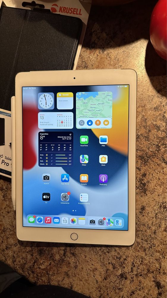 Tablet iPad Apple Retina - TOUCH ID - PROCREATE - złoty