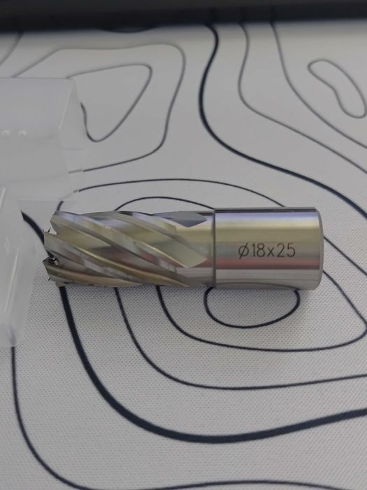 Wiertło rurowe fi 18 HSS 25mm frez trepanacyjny