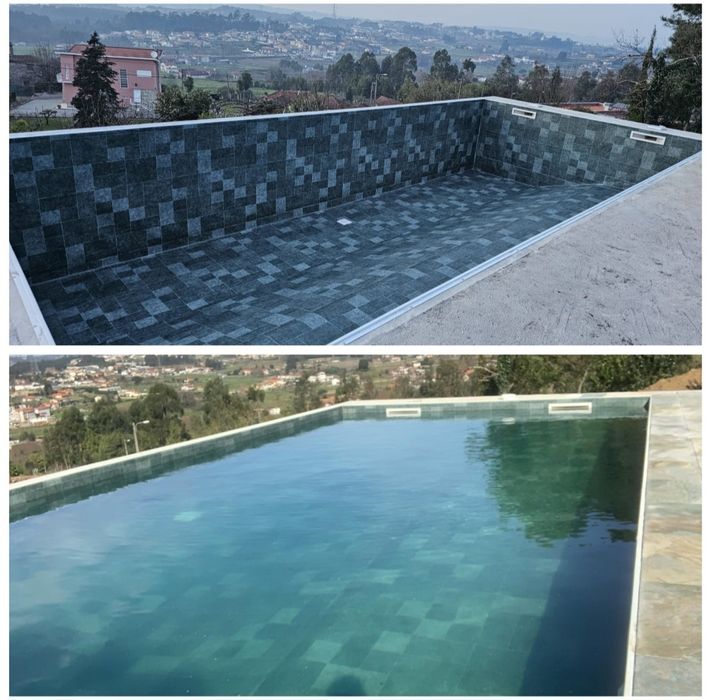 Piscinas construções em geral