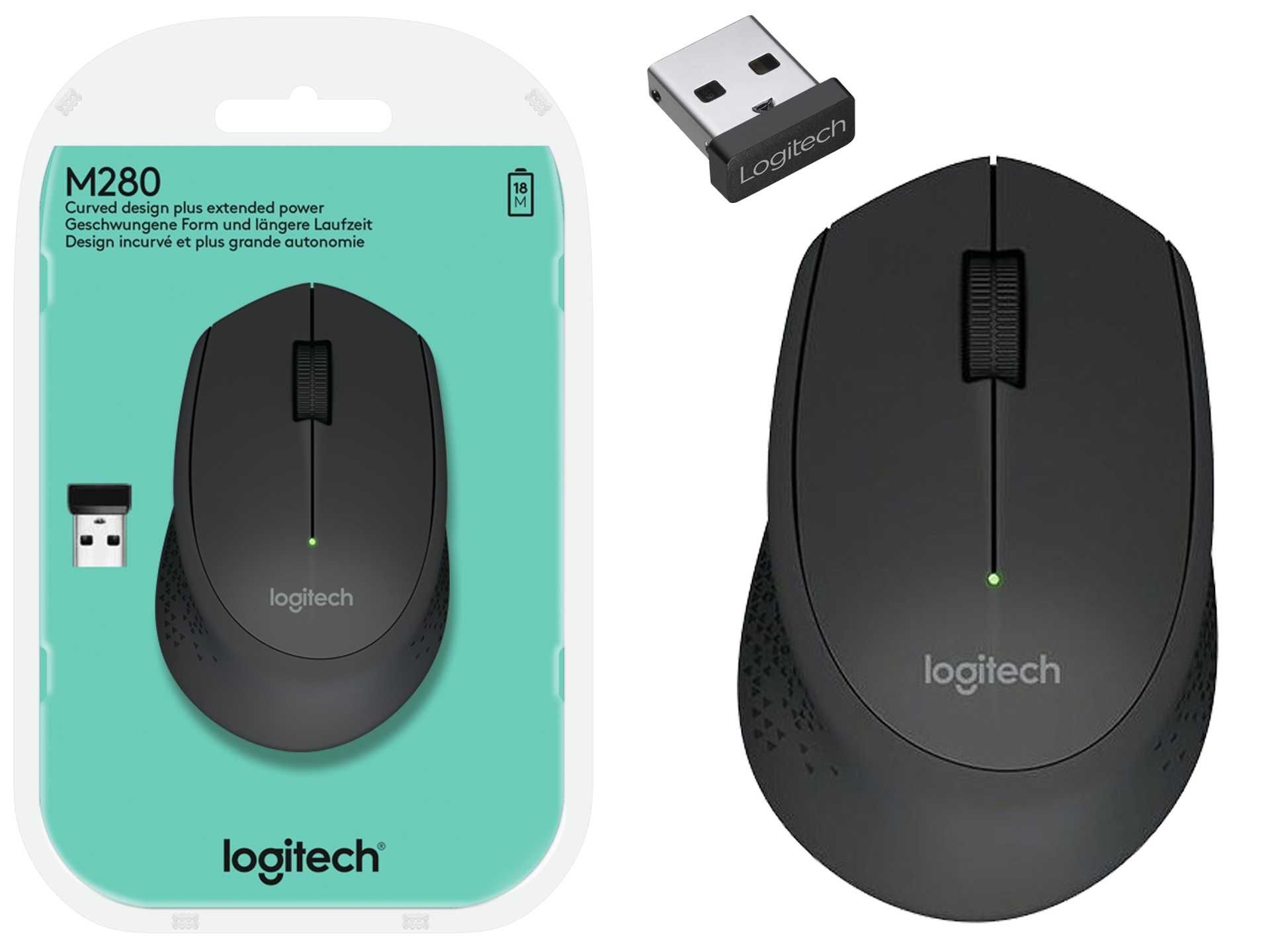Myszka bezprzewodowa Logitech M280 Comfort Plus