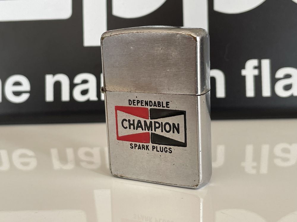 Zapalniczka Zippo z 1960 roku, Champion, Dependable Spark Plugs