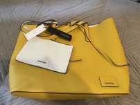 Calvin Klein shopperka torebka dwustronna