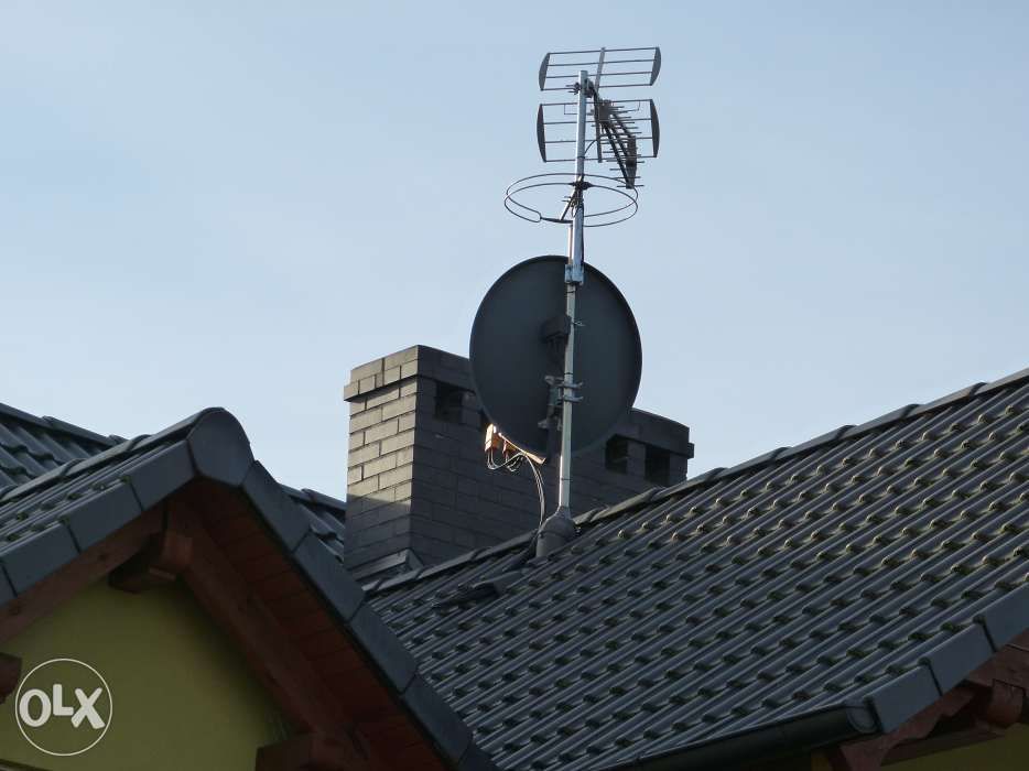 Montaż, ustawienie anten satelitarnych NC+, CP i DVB-T Opole, okolice