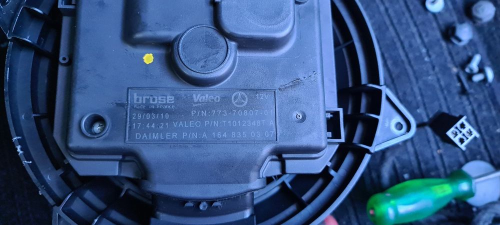 Dmuchawa Wentylator Nawiewu Mercedes W164 X164 LIFT