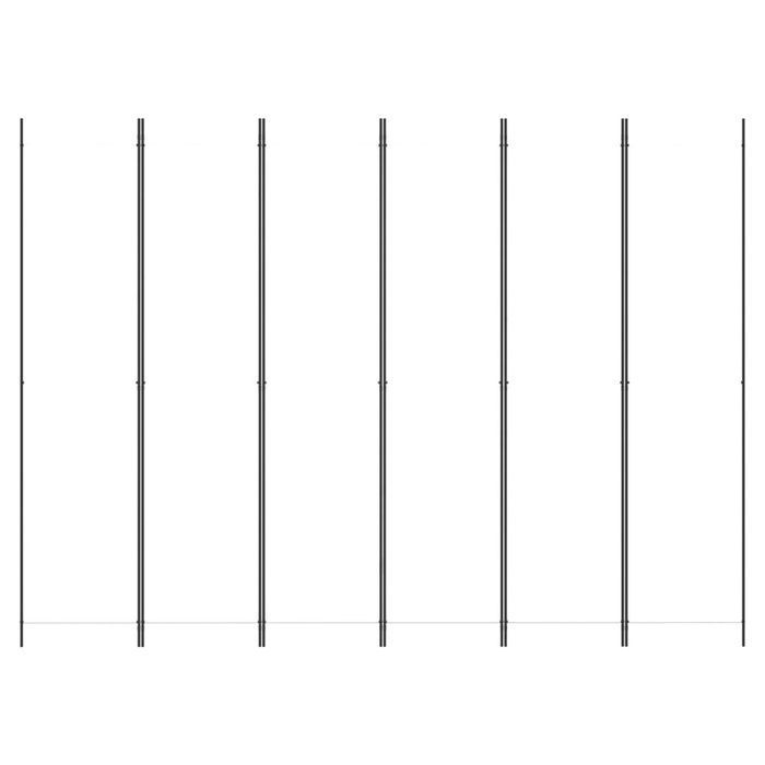 Vidaxl Parawan 6-Panelowy, Biały, 300X220 Cm, Tkanina