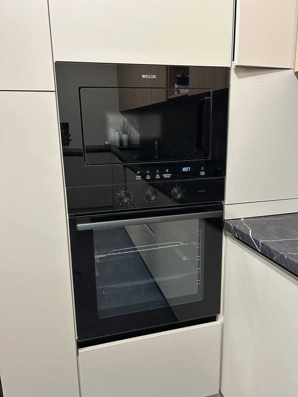 Вбудовані мікрохdильові печі Weilor Gorenje Perfelli Minola