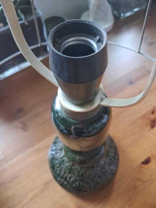 Lampa ceramiczna - prl