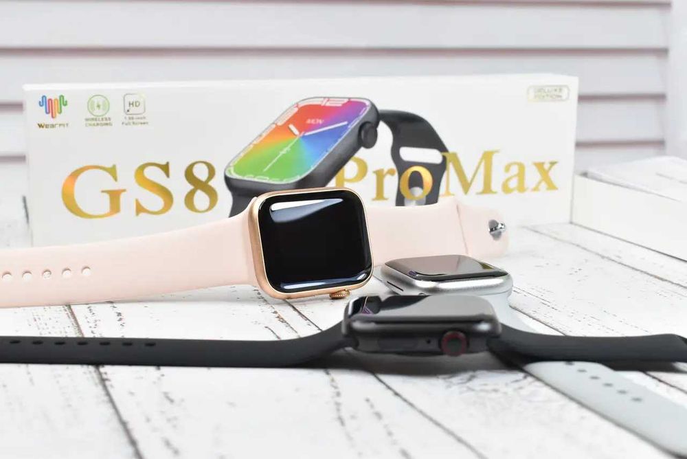 Smart watch gs8 Pro Max Розумний годинник 8-го покоління Pink