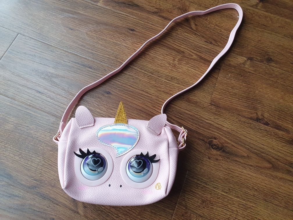 Torebka interaktywna z oczami Purse Pets Glamicorn dźwięk