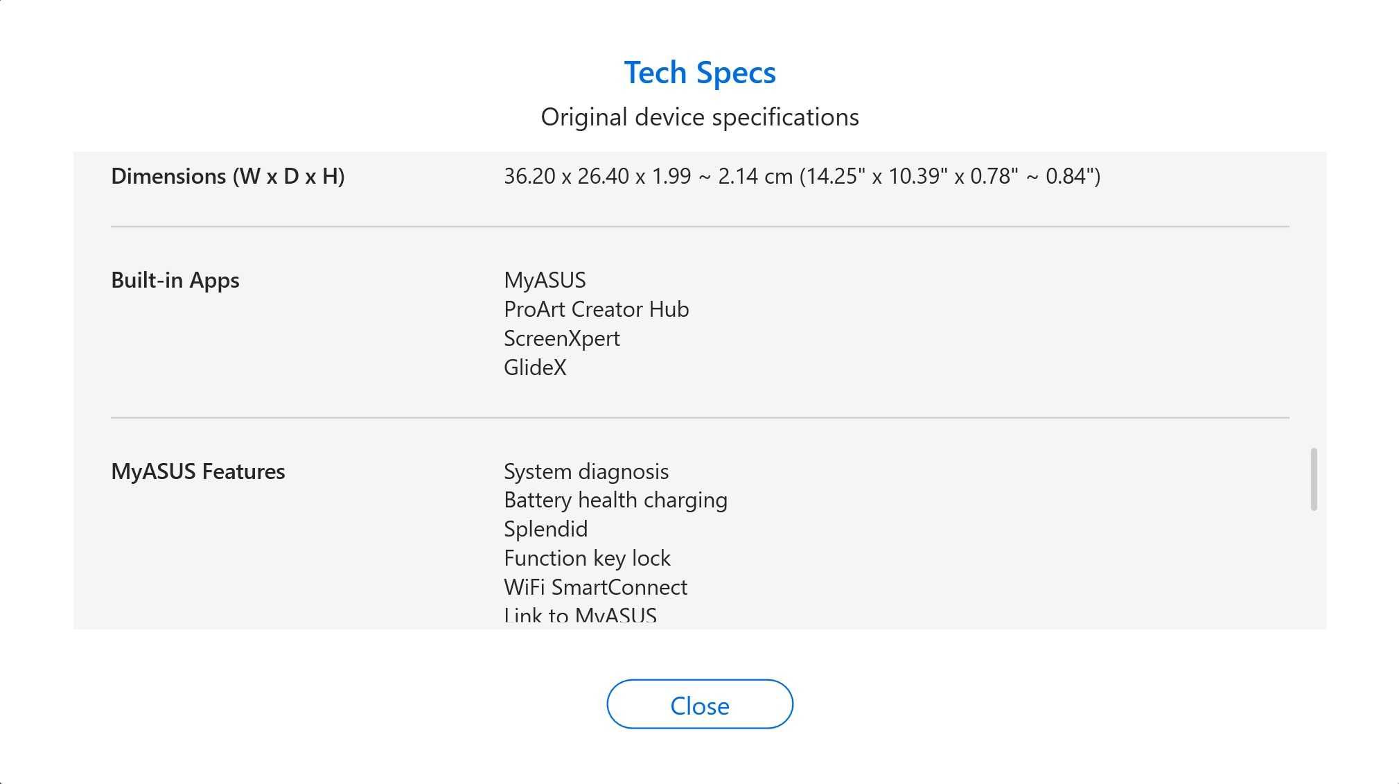 Asus ProArt StudioBook 16 H5600QM