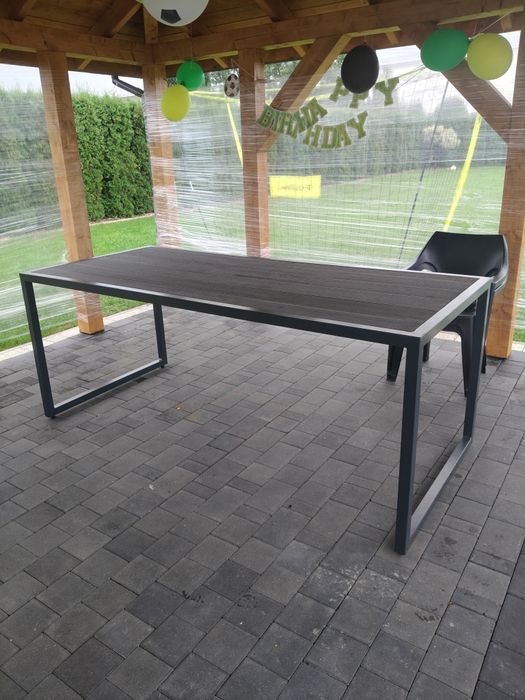 Stół ogrodowy do altany deska kompozytowa