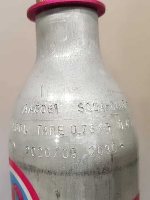 Soda WYMIANA Soda butla różowa