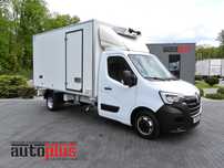 Renault MASTER  CHŁODNIA KONTENER -10*C TEMPOMAT LEDY BLIŹNIACZE KOŁA KLIMATYZACJA 145KM [ 355133 ]  stan bardzo dobru, nie wymaga nakładów finansowych, dostepny od ręki