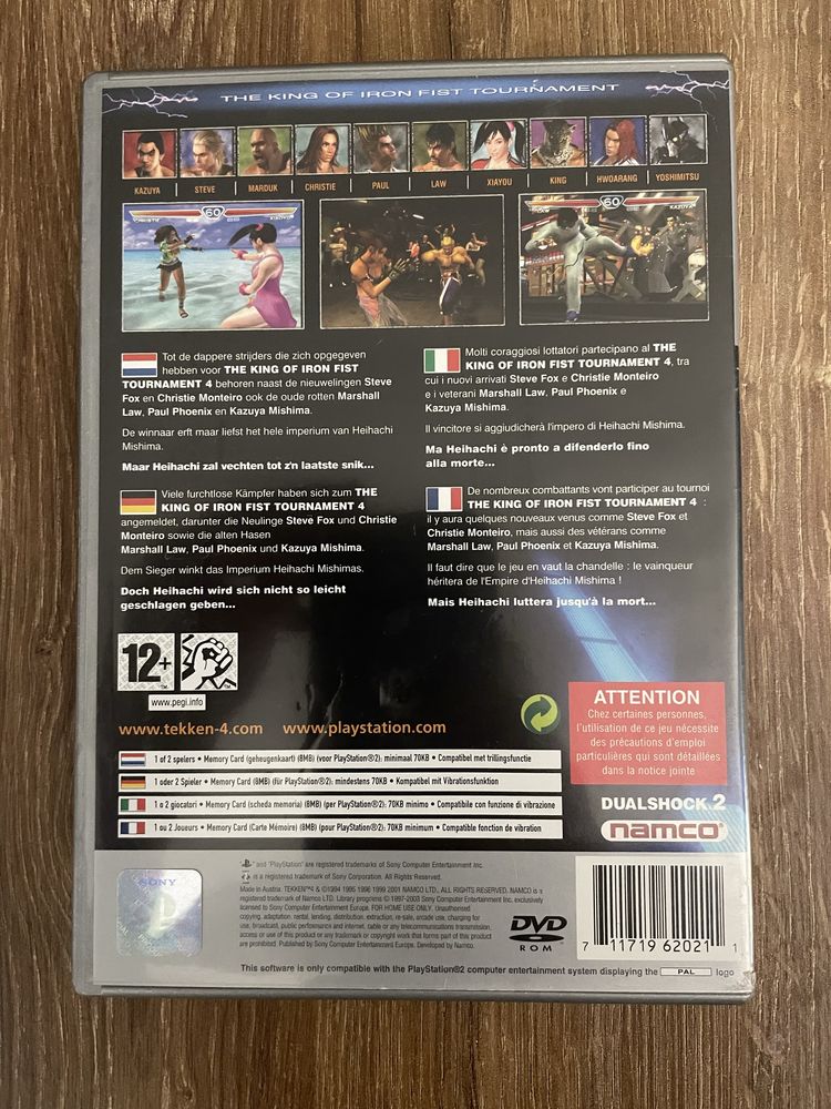 Gra PS2 Tekken 4