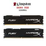 Оперативна пам'ять HyperX Fury 16GB (2x8Gb) DDR4, 3200 MHz (2 планки)