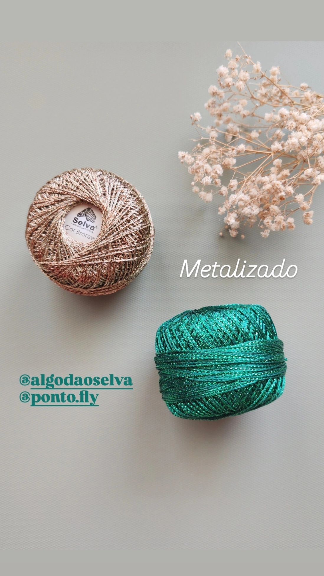 Metalizado da Algodão Selva