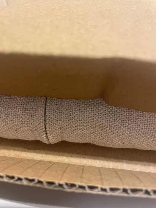 Pokrowiec Strandom Ikea na fotel uszak Naggen beżowy