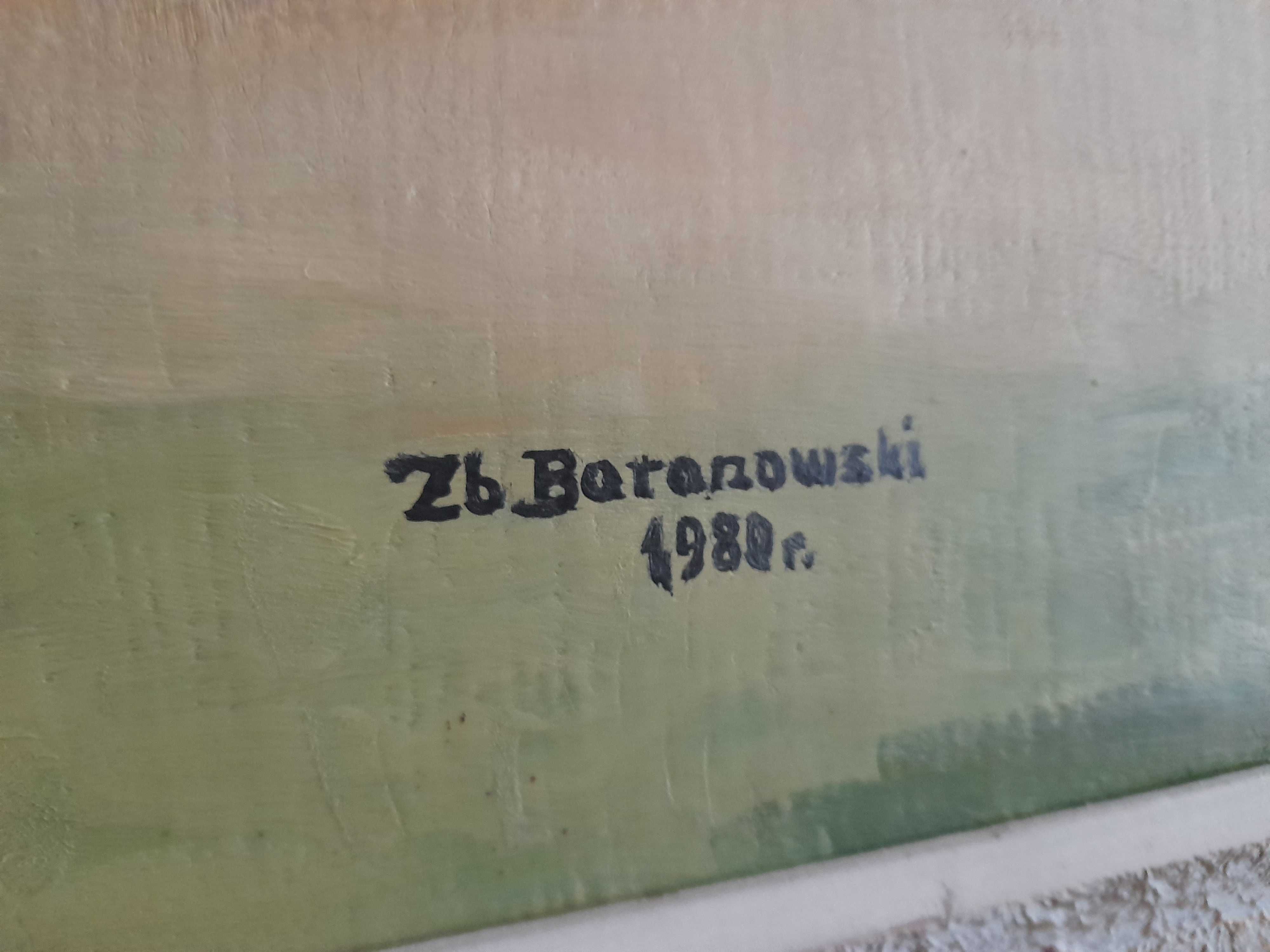 Obraz Czerwone maki Zbigniew Baranowski 1988r.