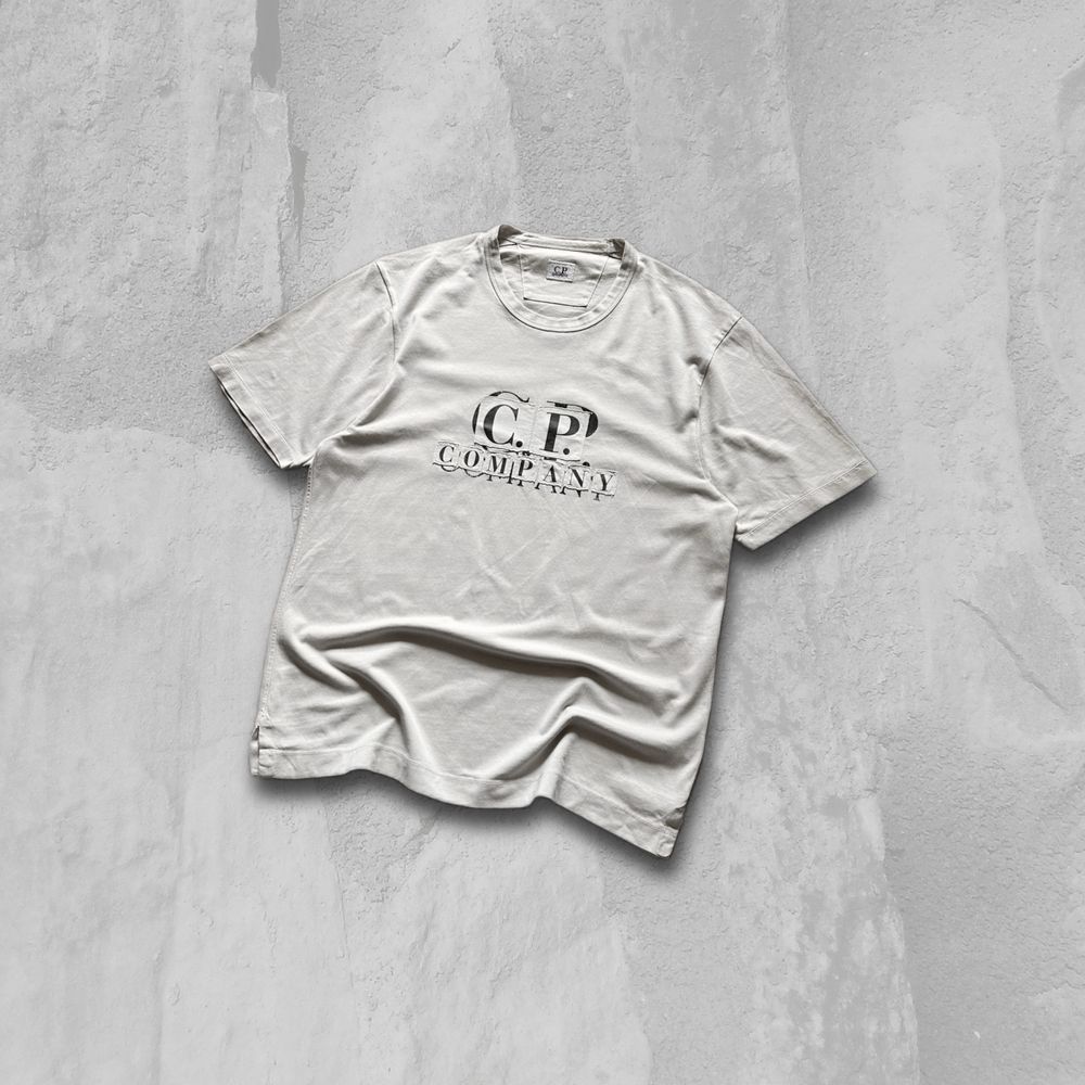 Футболка C.P. Company big logo vintage stone island базова футболка