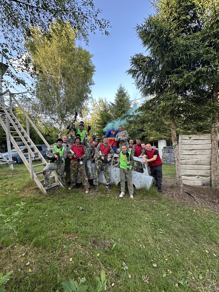 Paintball!!! Kaszuby kawalerskie Domki domek Kajaki dom urodziny Itp