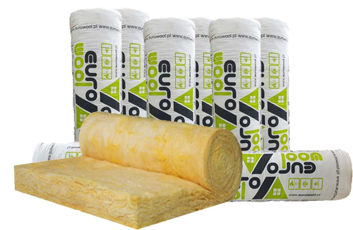 WEŁNA EUROWOOL LAMBDA 0,39 -5cm/ 10cm/ 15cm/ 20cm CENA- 6,71 m2 brutto