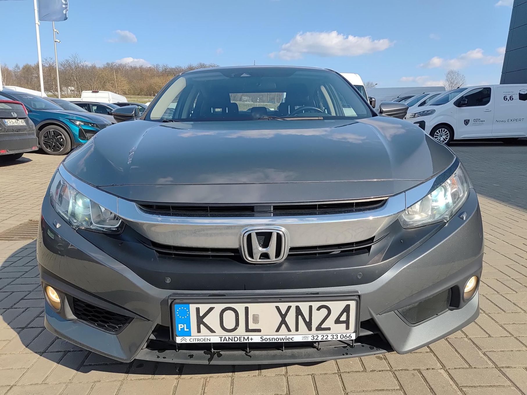 Honda Civic 1.5T 182KM Executive SalonPL Serwisowany 2KompletyOpon BardzoDobryStan