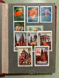 Альбом марки СССР негашеные + бонус иностранщина