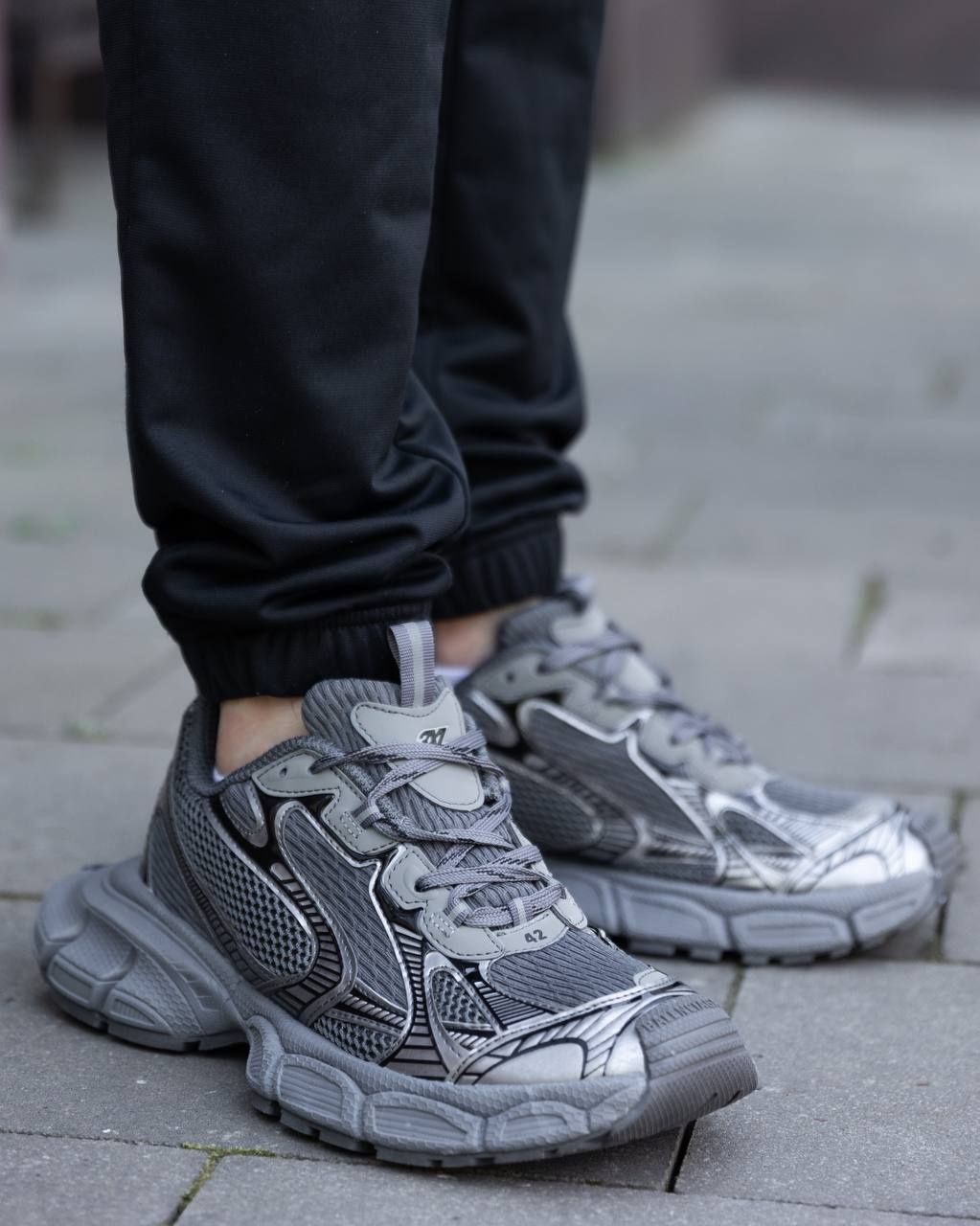 Кросівки Balenciaga 3XL Grey Silver р37-44