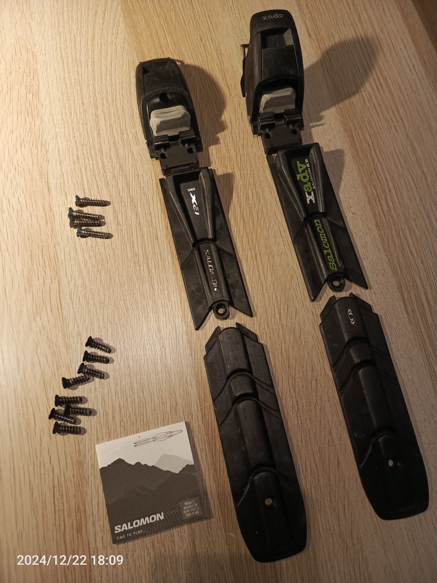 Wiązania do nart biegowych salomon SNS XA X-A XADV xadventure x-adv
