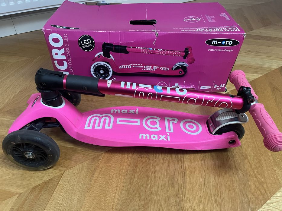 Hulajnoga Mini Micro Led wherls M-cro