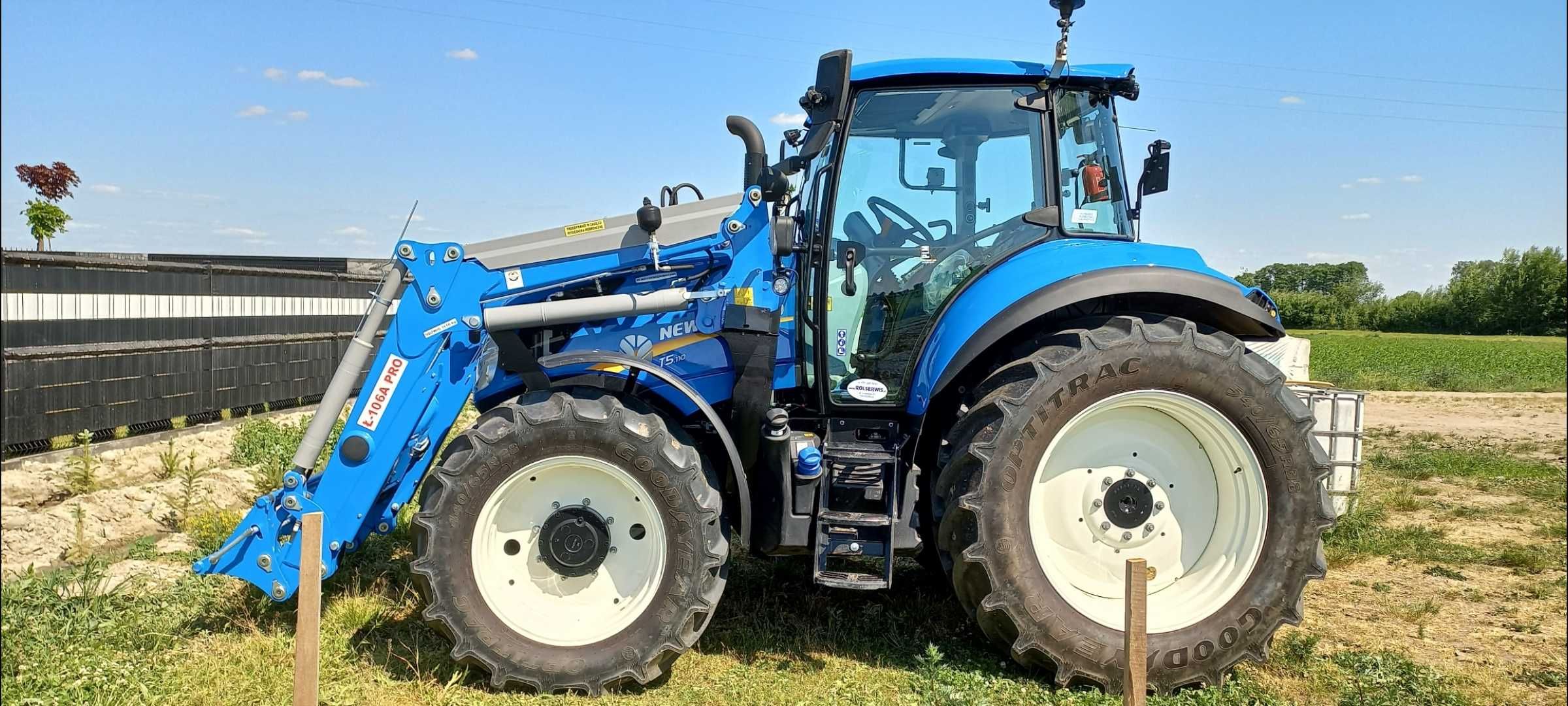 NEW Holland T5 110Full wyposażenie