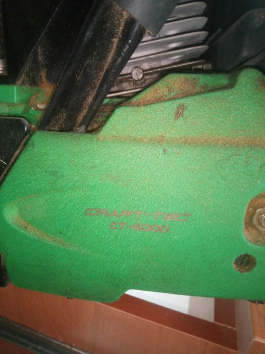 Бензопила craft tec 5000в идеальном состоянии