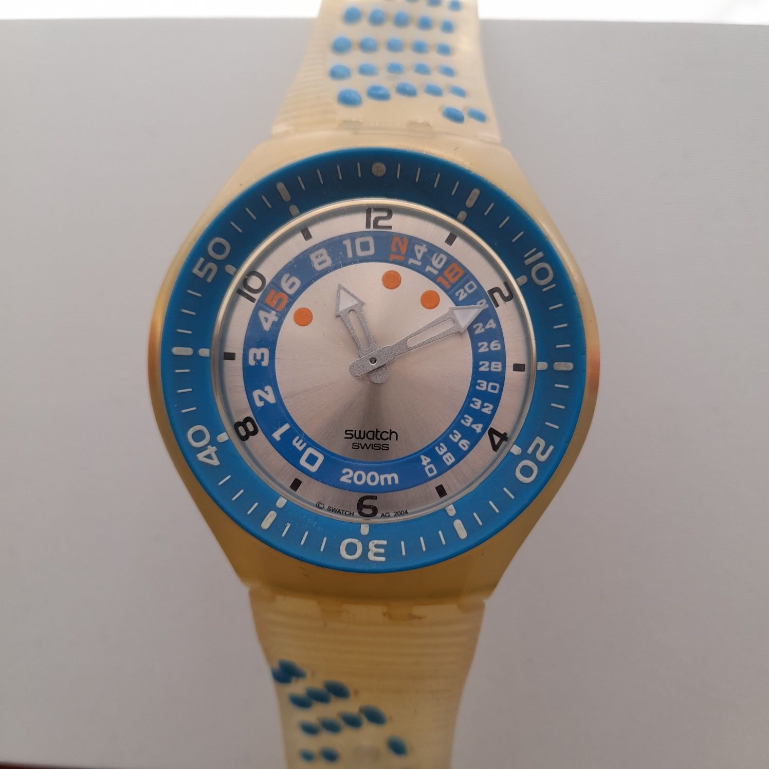 Swatch Blue OXYGEN
 SUGK107